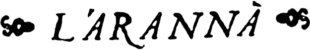L'arannà